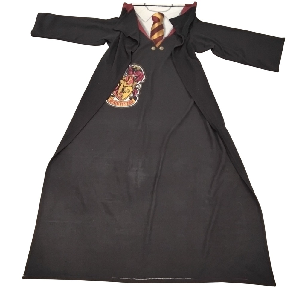 Harry Potter Gryffindor Robe Costume Northwest Black Dress Up Cosplay